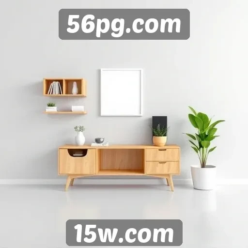 Recursos de design atrativos no site 56pg.com