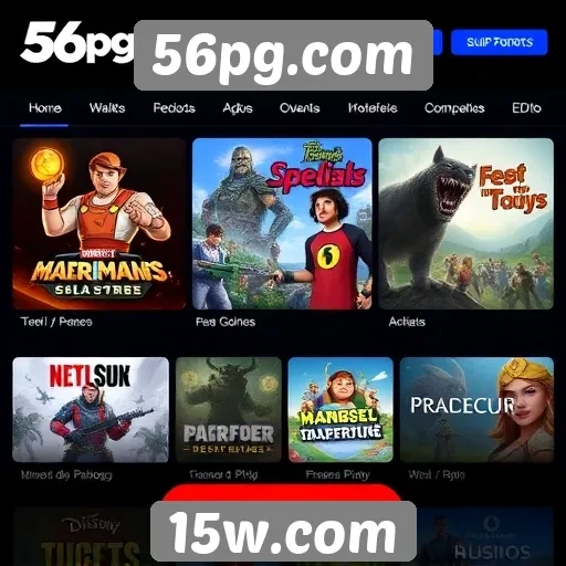 Avaliação das ofertas de jogos no 56pg.com